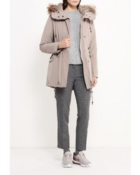 Женская светло-коричневая парка от Fantasy