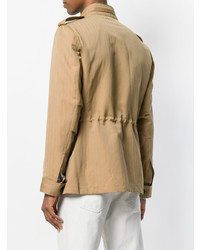 Светло-коричневая полевая куртка от Gabriele Pasini