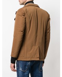 Светло-коричневая полевая куртка от DSQUARED2