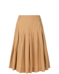 Светло-коричневая пышная юбка от Forte Forte