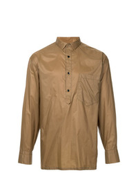 Мужская светло-коричневая рубашка с длинным рукавом от Kolor