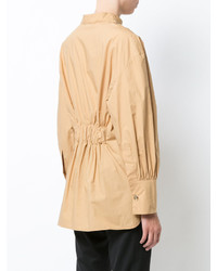 Женская светло-коричневая рубашка от Marni