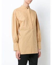 Женская светло-коричневая рубашка от Marni