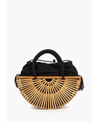 Светло-коричневая соломенная сумка-мешок от Topshop