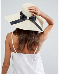 Женская светло-коричневая соломенная шляпа от Asos