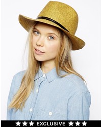 Женская светло-коричневая соломенная шляпа от Catarzi