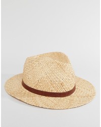Мужская светло-коричневая соломенная шляпа от Catarzi
