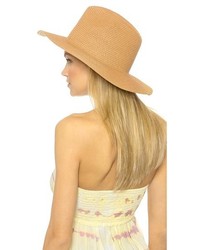 Женская светло-коричневая соломенная шляпа от Madewell