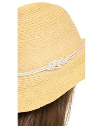 Женская светло-коричневая соломенная шляпа от Hat Attack