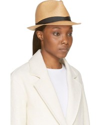 Женская светло-коричневая соломенная шляпа от Rag and Bone