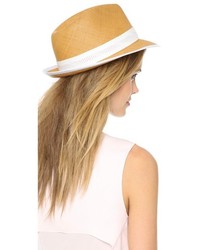 Женская светло-коричневая соломенная шляпа от Rag and Bone