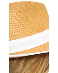 Женская светло-коричневая соломенная шляпа от Rag and Bone