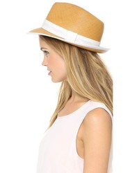 Женская светло-коричневая соломенная шляпа от Rag and Bone