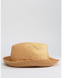 Мужская светло-коричневая соломенная шляпа от Esprit