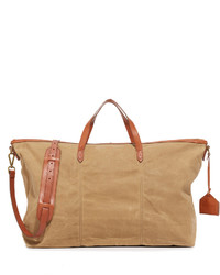 Женская светло-коричневая сумка из плотной ткани от Madewell
