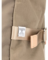 Светло-коричневая сумка почтальона из плотной ткани от As2ov