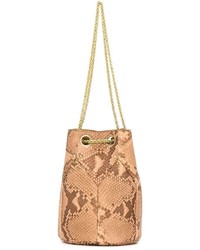 Светло-коричневая сумка через плечо от Jerome Dreyfuss