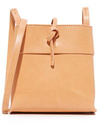 Светло-коричневая сумка через плечо от Kara