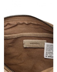 Светло-коричневая сумка через плечо от Mango