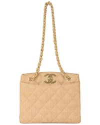 Женская светло-коричневая сумка от Chanel