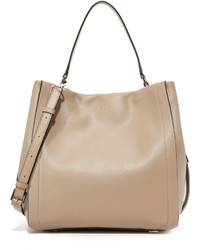 Женская светло-коричневая сумка от DKNY