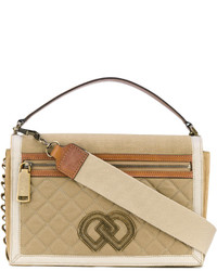 Женская светло-коричневая сумка от Dsquared2