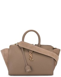 Женская светло-коричневая сумка от Saint Laurent