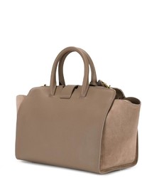 Женская светло-коричневая сумка от Saint Laurent