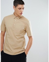 Мужская светло-коричневая футболка-поло от FoR
