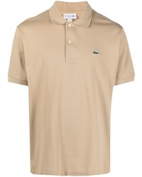 Мужская светло-коричневая футболка-поло от Lacoste