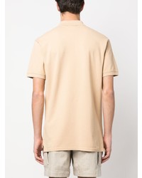 Мужская светло-коричневая футболка-поло от Kenzo