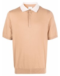 Мужская светло-коричневая футболка-поло от Paul Smith