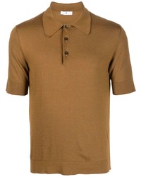 Мужская светло-коричневая футболка-поло от PT TORINO