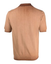 Мужская светло-коричневая футболка-поло от Altea