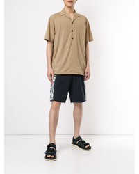 Мужская светло-коричневая футболка-поло от Kolor