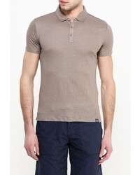 Мужская светло-коричневая футболка-поло от Woolrich