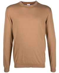 Мужская светло-коричневая футболка с длинным рукавом от Eleventy