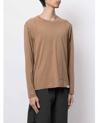 Мужская светло-коричневая футболка с длинным рукавом от 3.1 Phillip Lim