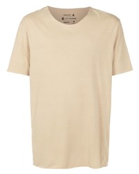 Мужская светло-коричневая футболка с круглым вырезом с принтом от OSKLEN