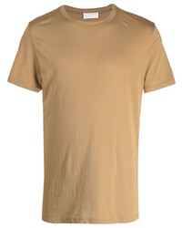 Мужская светло-коричневая футболка с круглым вырезом от 7 For All Mankind