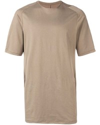 Мужская светло-коричневая футболка с круглым вырезом от Devoa
