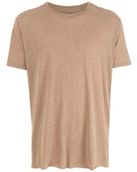 Мужская светло-коричневая футболка с круглым вырезом от OSKLEN
