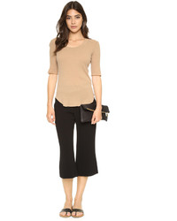 Женская светло-коричневая футболка от Stateside