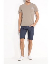 Мужская светло-коричневая футболка от Bagutta