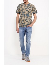 Мужская светло-коричневая футболка от Columbia