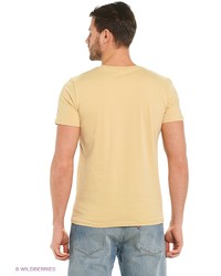 Мужская светло-коричневая футболка от RHS
