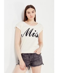 Женская светло-коричневая футболка от Спартак