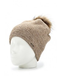 Женская светло-коричневая шапка от Ferz