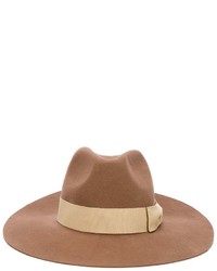 Женская светло-коричневая шерстяная шляпа от Paul Smith