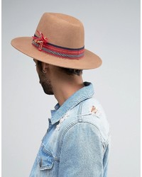 Мужская светло-коричневая шляпа от Brixton